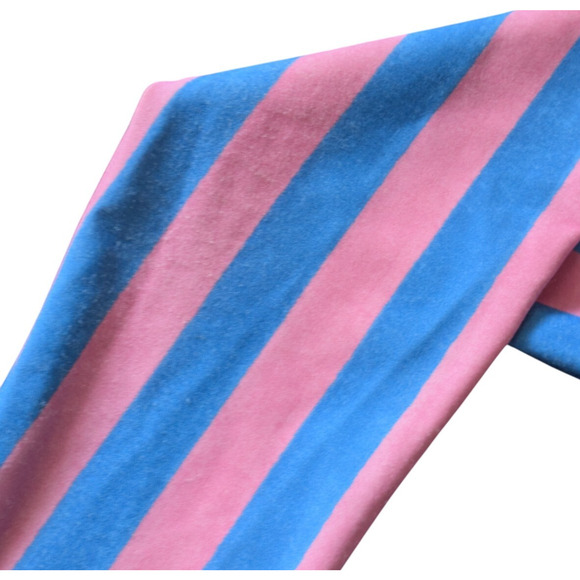 Crewcuts x SZ Blockprints Pink Blue Striped Rash Guard Girls 12 Youth J Crew - Picture 5 of 7